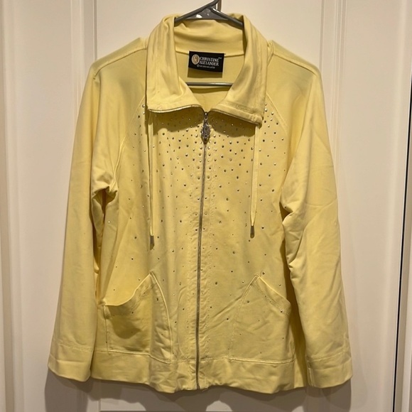 Christine Alexander Yellow Jacket Swarovski Crystal Design - Picture 8 of 8